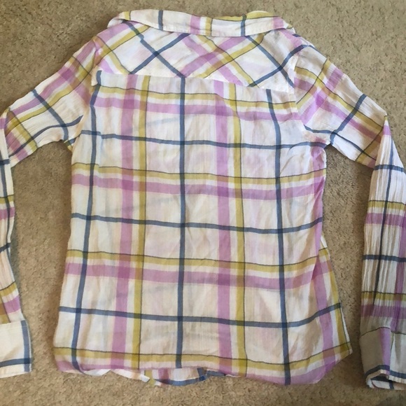 Merona XSmall Button Up Top - Picture 5 of 5